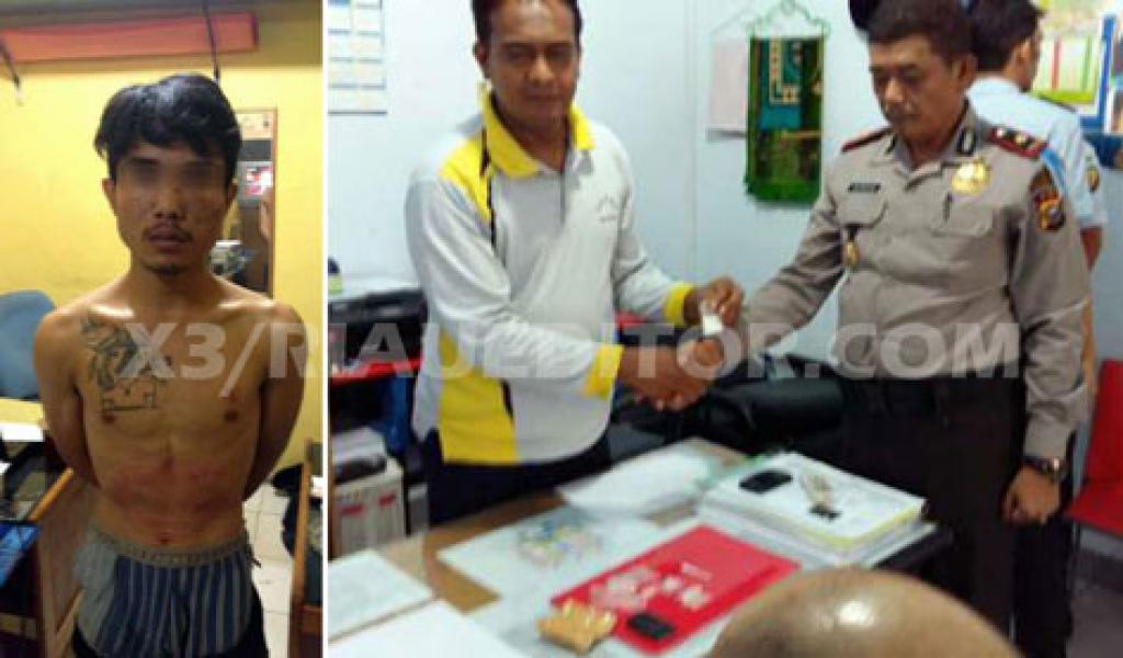 Napi Bandar Sabu di Lapas Pekanbaru Terjaring Razia