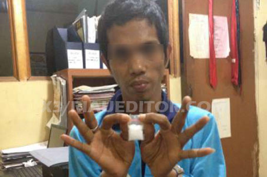 Napi Kasus Narkoba Lapas Kelas II A Pekanbaru Kedapatan Simpan Sabu-sabu