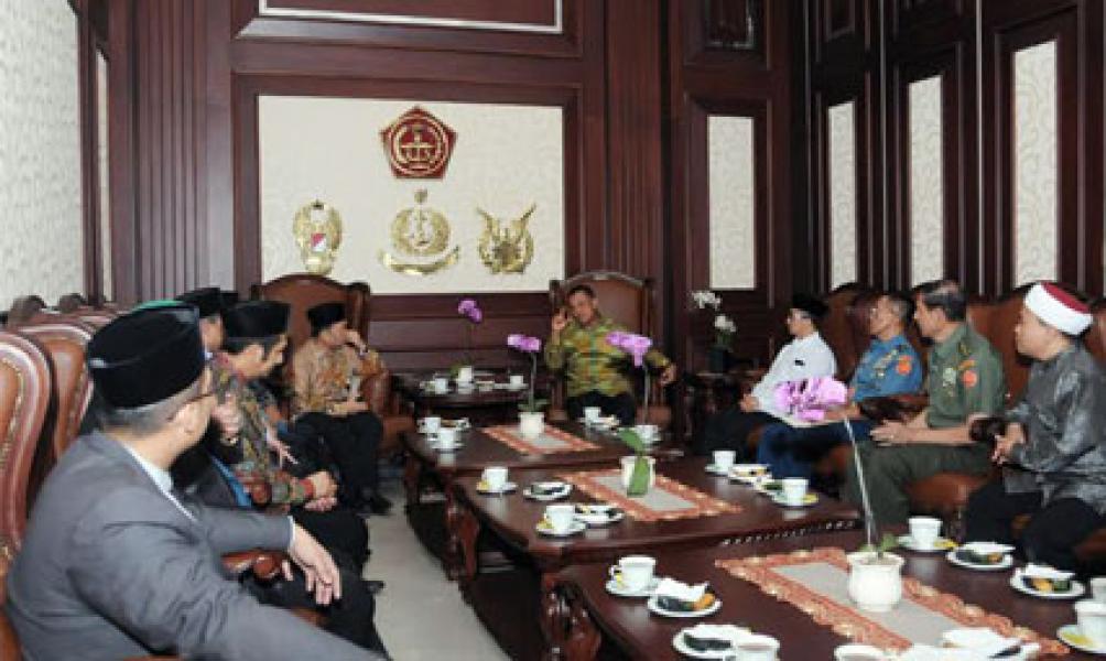 Panglima TNI Terima Dewan Syuro Tolikara