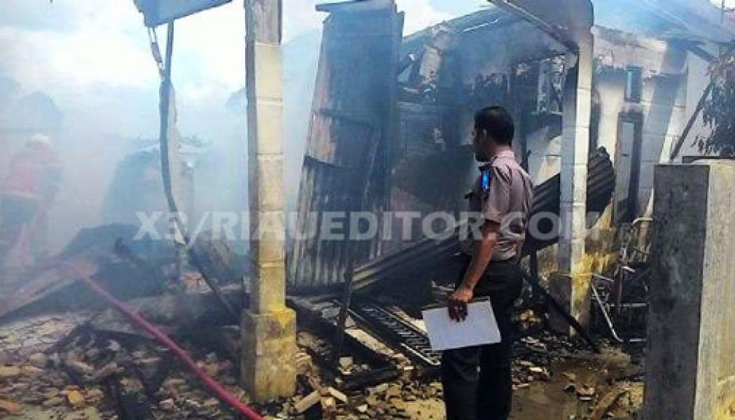 Pergi Lebaran, Rumah Ludes Terbakar