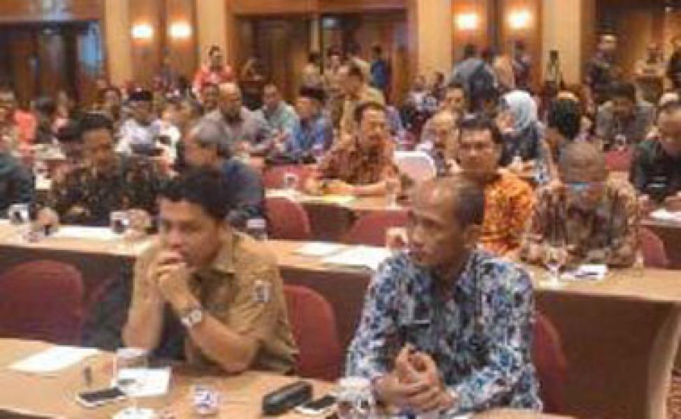 Sekda Pelalawan Hadiri Rakornas Program Pembinaan Penyelenggaraan Pemerintah Desa