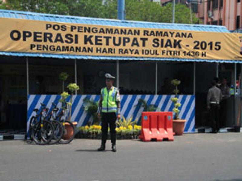 Selama Ops Ketupat Siak 2015, Satlantas Pekanbaru Catat 603 Pelanggaran