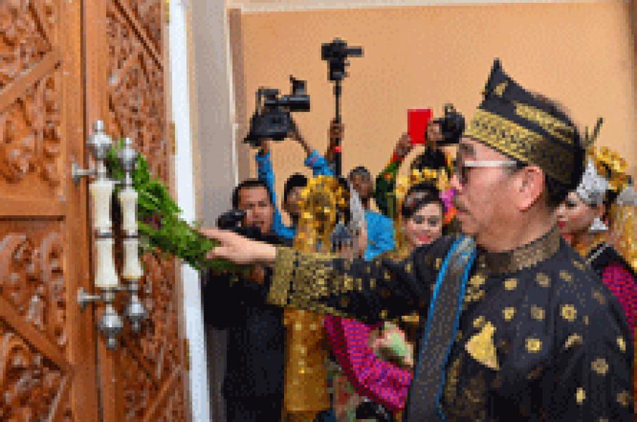 Sempena HUT Bengkalis, LAMR Bengkalis Gelar Kenduri Adat