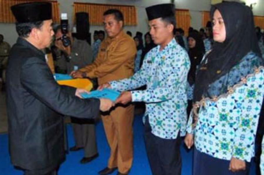 Senin Depan Bupati Bengkalis Serahkan 350 SK CPNS