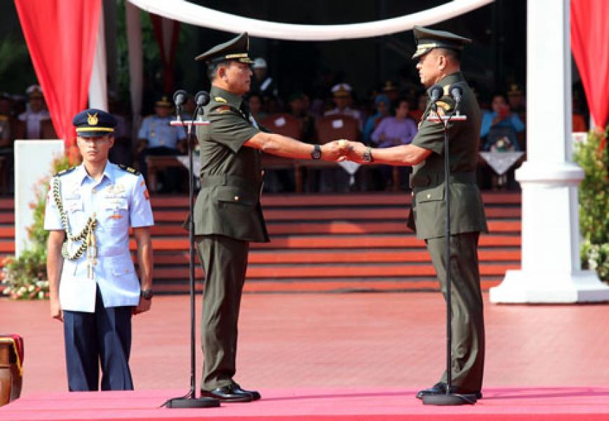 Sertijab, Jenderal TNI Gatot Nurmantyo Jabat Panglima TNI