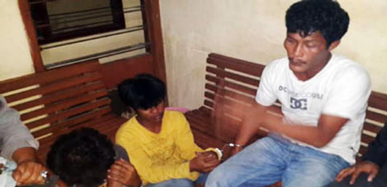 Tiga Pelaku Curas di Tapung Hilir Ditangkap di Ujungbatu