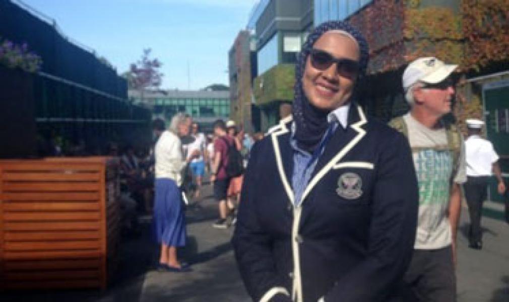 Wasit Wanita Muslim Arab Pertama di Wimbledon