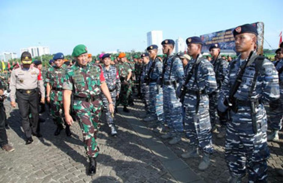 10.150 Personel TNI Siap Amankan KTT WIEF