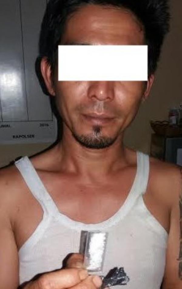 Bandar Sabu di Dumai Ditangkap di Pinggir Jalan
