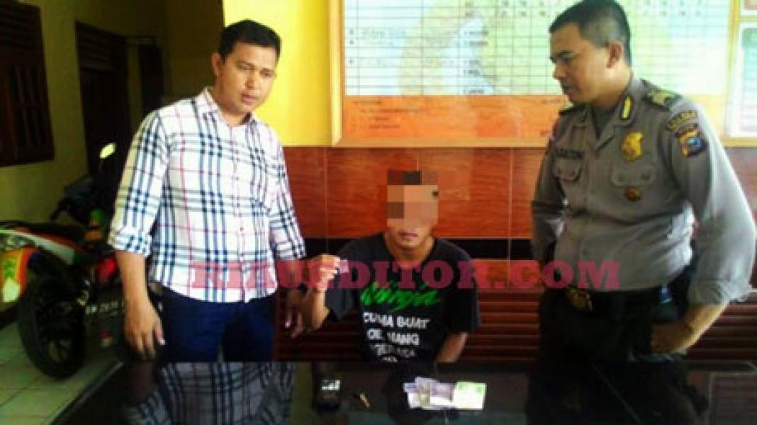 Bawa Sabu dari Pekanbaru, Saat Melintas Pelaku Ditangkap Polsek Bandar Seikijang