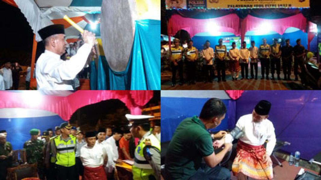 Bupati Pelalawan HM Harris Lepas Pawai Takbir