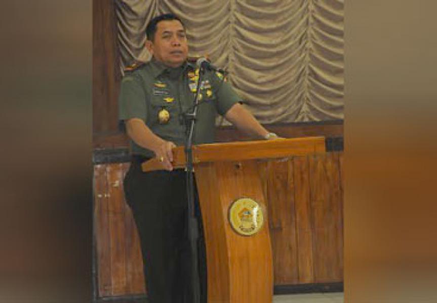 Danrem 031/Wirabima Ingatkan Prajurit Untuk Profesional dan Bekerja Dengan Hati