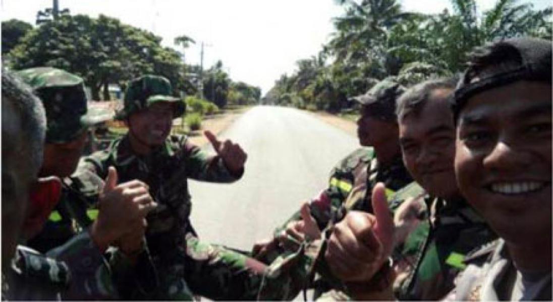 Di Rohul Riau, TNI-Polri Bersinergi Cegah Karlahut