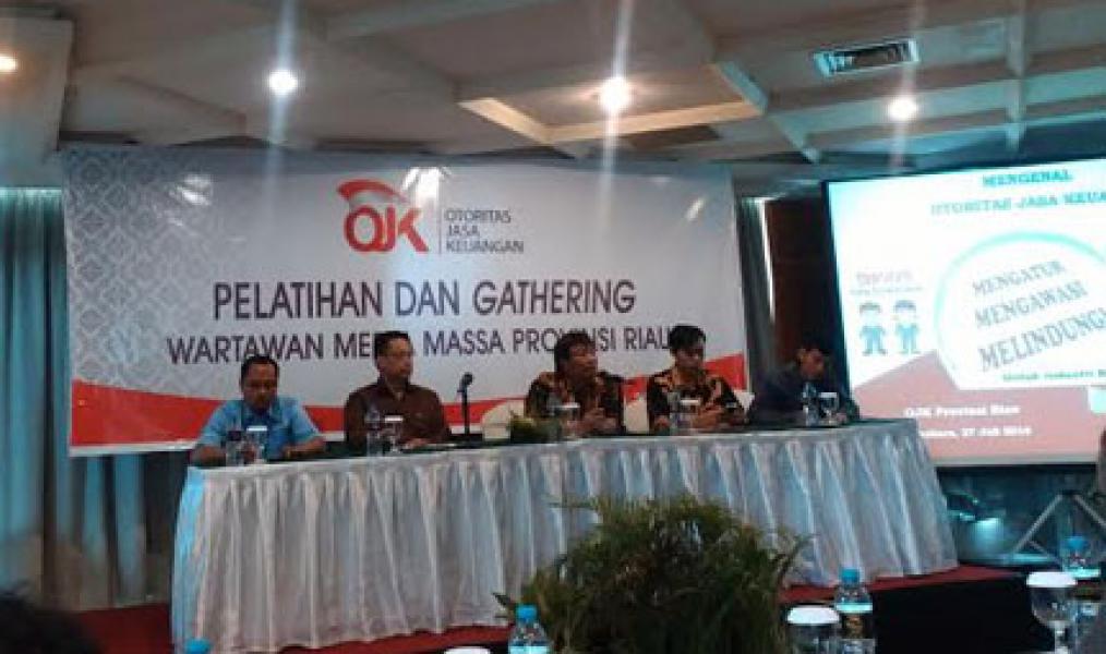 OJK Gelar Pelatihan Gathering Wartawan