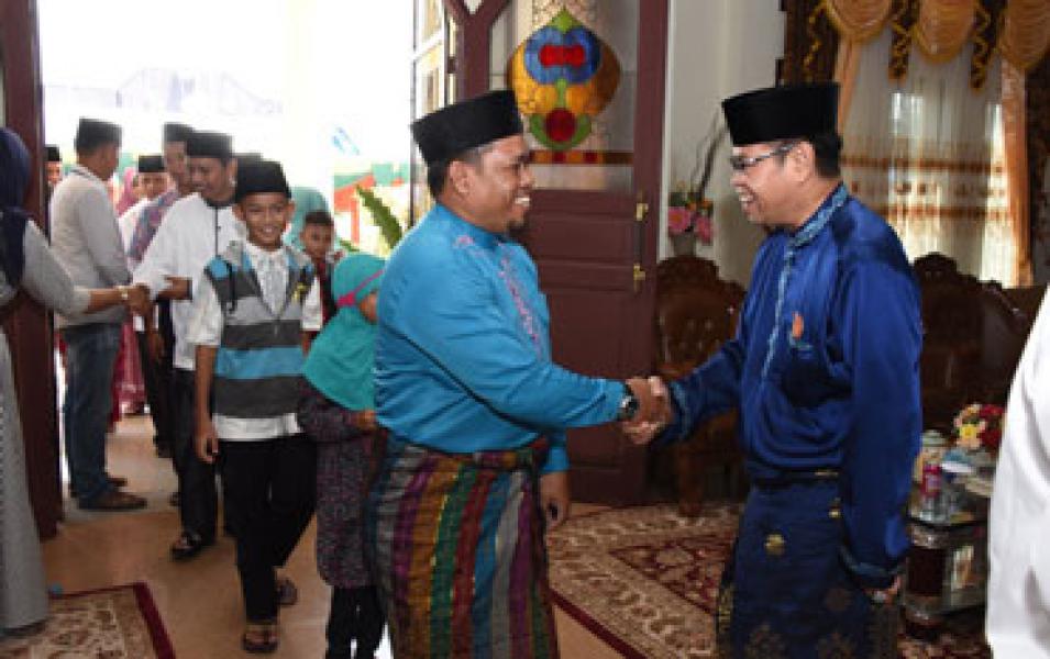 Open House Selama Dua Hari, Rumdis Wabub Bengkalis Ramai Dibanjiri Warga 