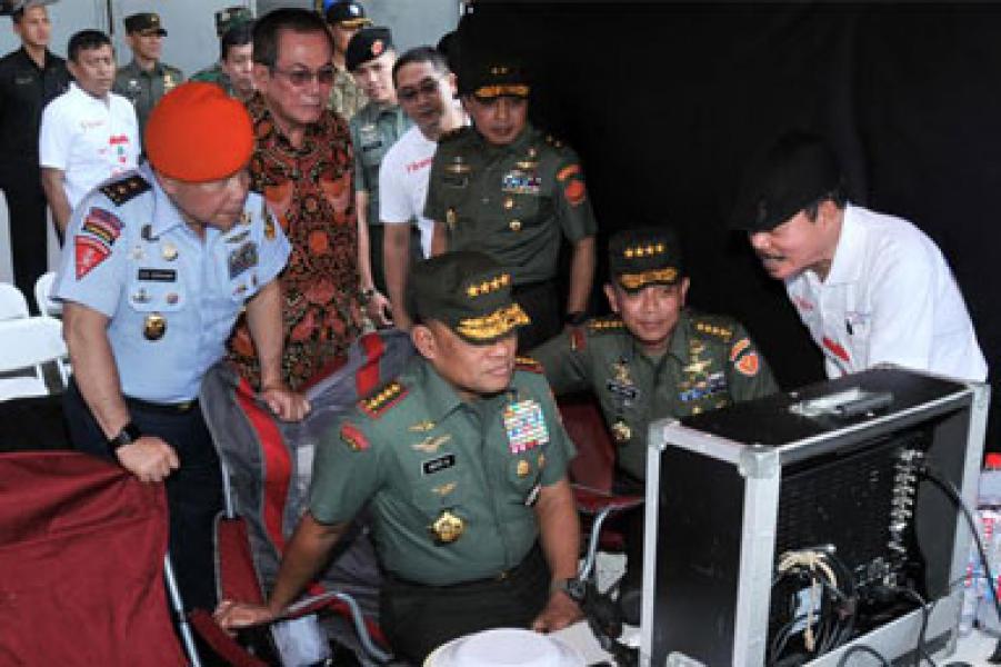 Panglima TNI Resmikan Shooting Perdana Film I Leave My Heart in Lebanon
