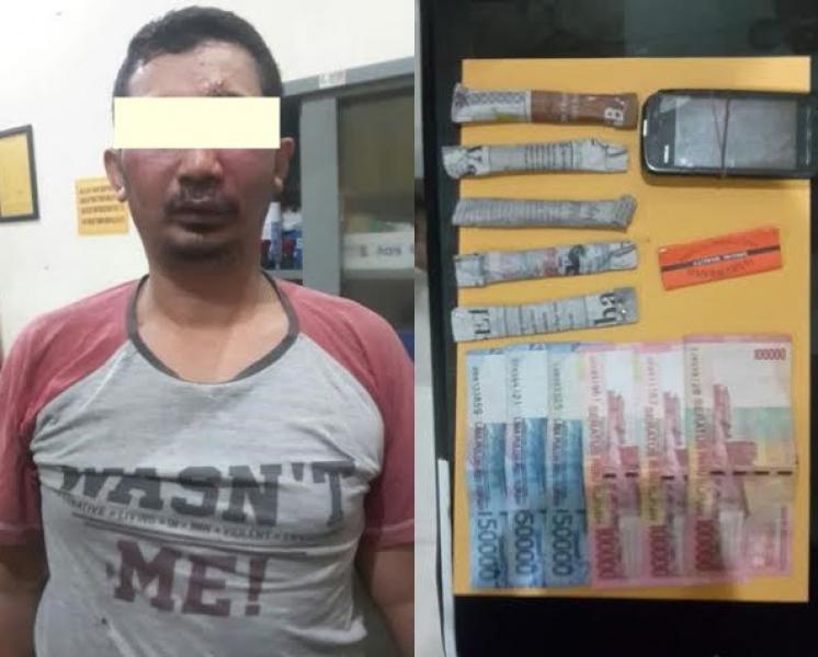 Polres Dumai Bekuk Seorang Pengedar Ganja