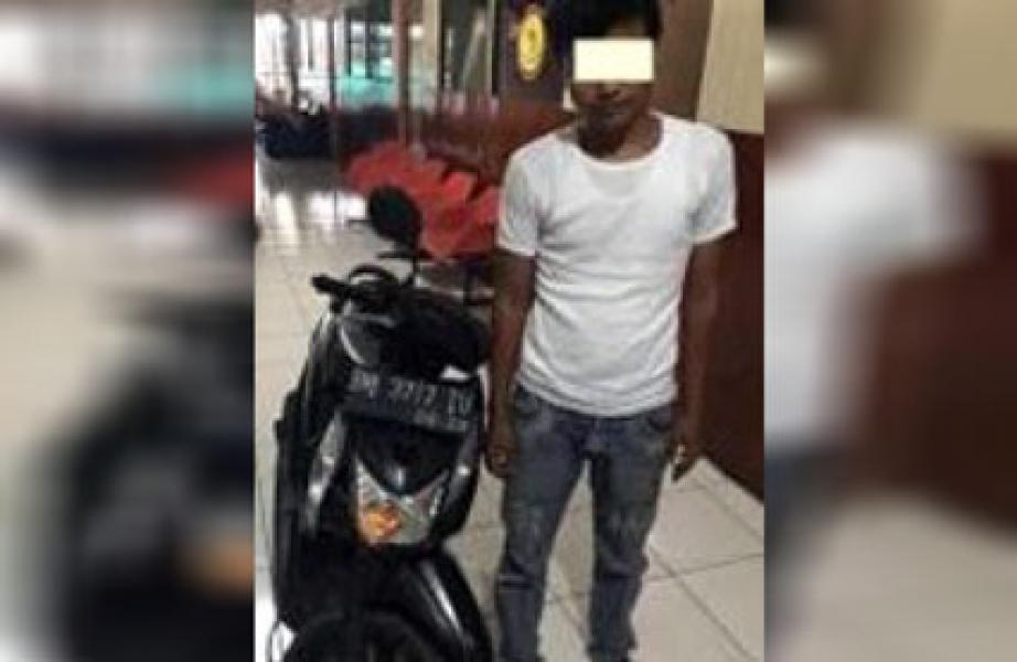 Polsek Senapelan Bekuk Pelaku Curanmor