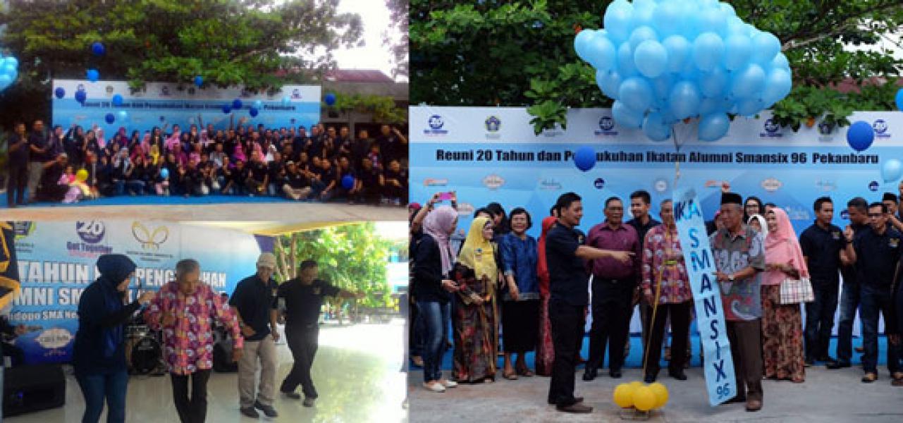 Reuni Dua Dasawarsa SMANSIX Pekanbaru ‘96