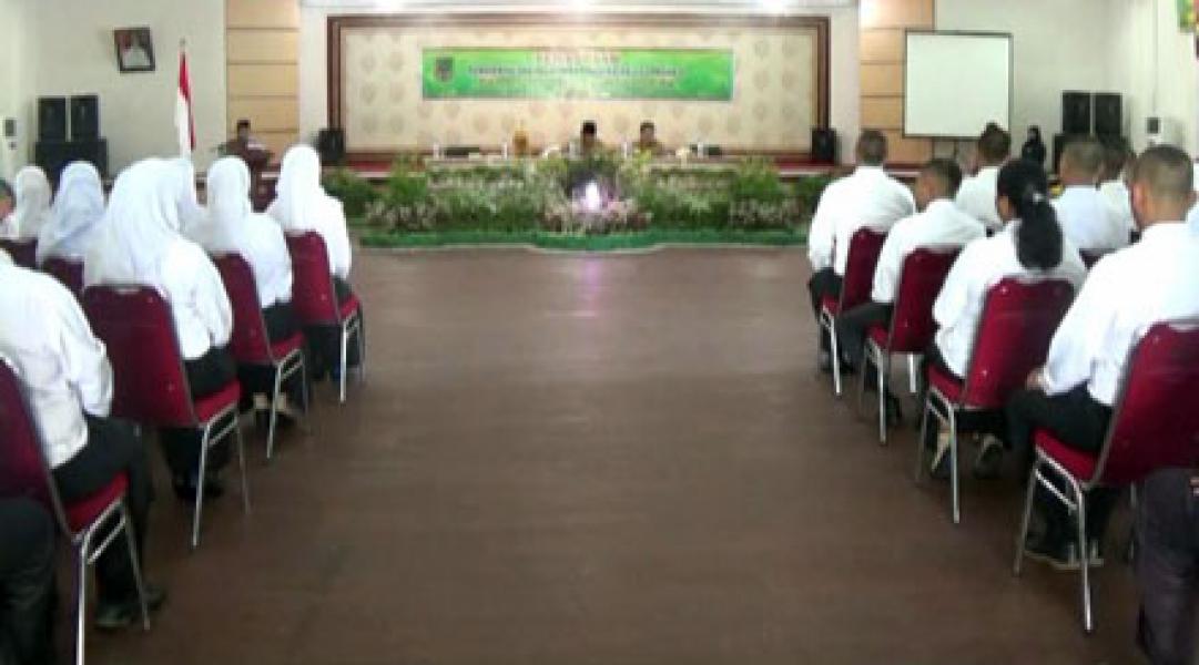 Sebanyak 67 CPNS Rohil Mengikuti Diklat Prajabatan Tahun 2016