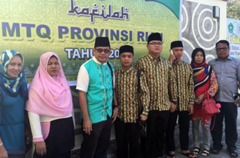 Tiga Putra Terbaik Inhil Wakili Riau di MTQ Nasional ke-26 di Lombok