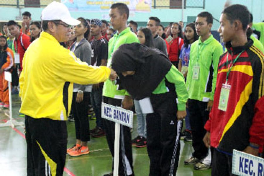 Tournamen Bola Voli Indoor Piala Wakil Bupati Bengkalis 2016 Resmi Dibuka