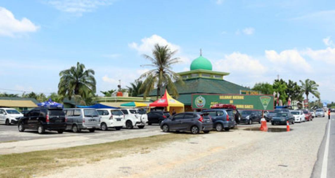 Yonif 132/BS Sediakan Rest Area Bagi Para Pemudik