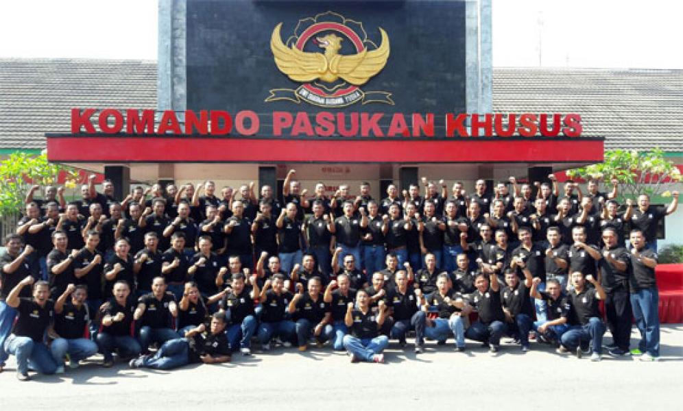 Abituren Komando Angkatan 62 Gelar Reuni Perak di Markas Kopassus Solo