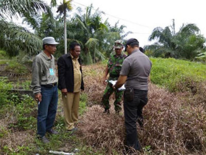 Babinsa Koramil 06/Kateman Laksanakan  Patroli Gabungan Larangan Karlahut