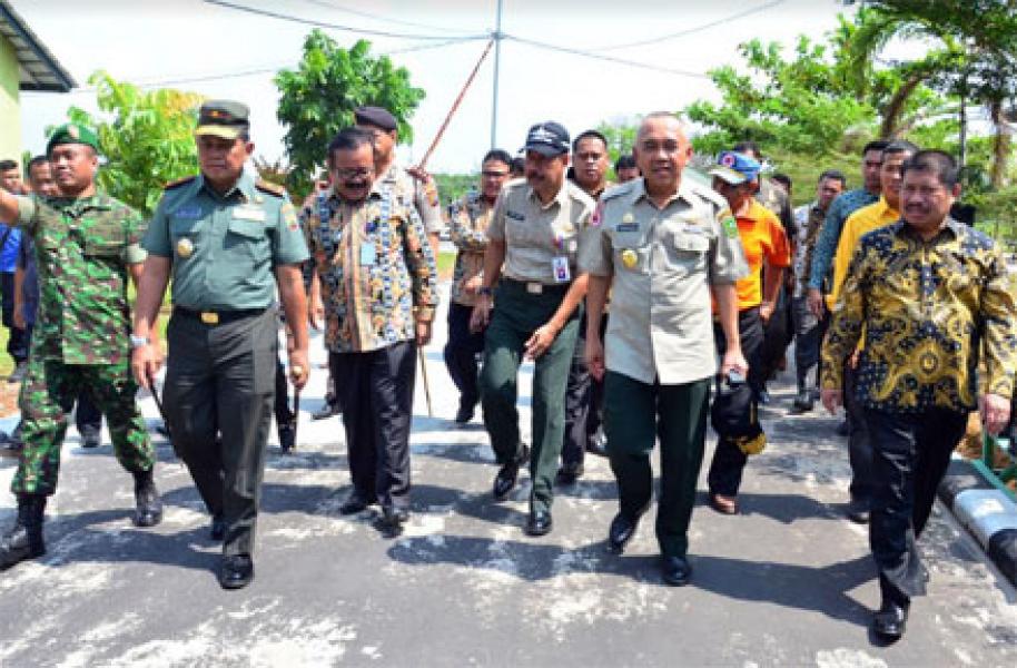 Bupati Amril Apresiasi Jajaran TNI Cegah dan Tanggulangi Karhutla