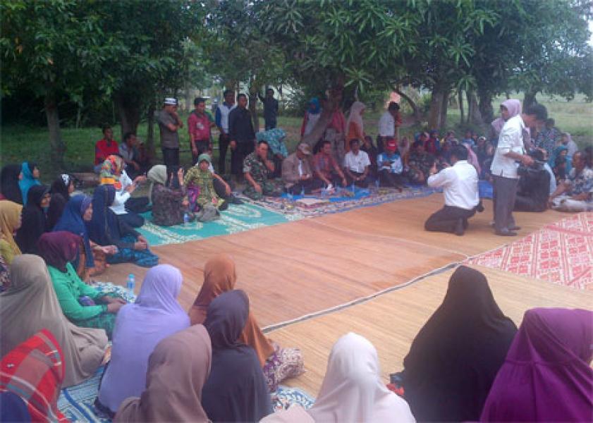 Irigasi Kendala Utama Bidang Pertanian di Kampar