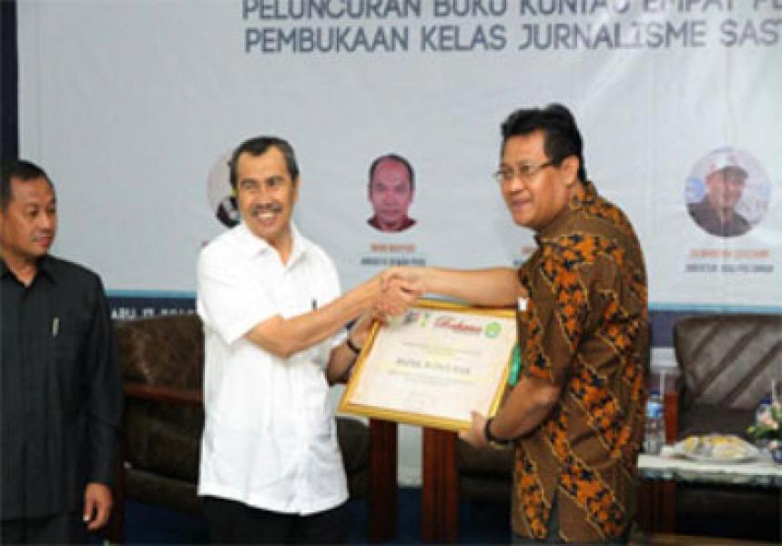 Jadi Narsum, Syamsuar Ajak Mahasiswa Perangi Berita Bohong