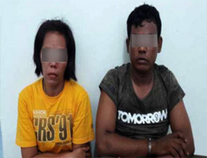 Kelabui Petugas, Pasutri Ini Simpan Sabu Dalam Karung Beras