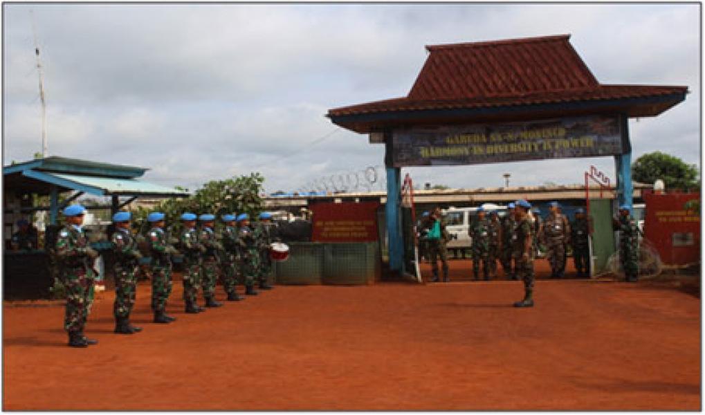 Komandan Brigade Ituri Apresiasi Kinerja Prajurit Satgas Kizi TNI di Kongo