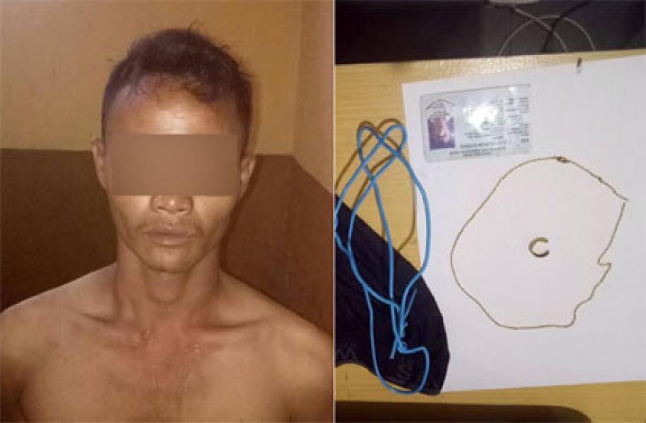 Korban Teriak Minta Tolong, Pelaku Curas di Kateman Ditangkap Warga