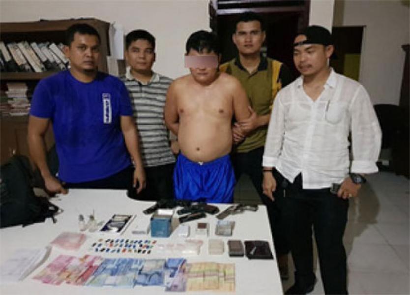 Miliki 3 Senpi, Bandar Narkoba Tapung Hulu Dibekuk