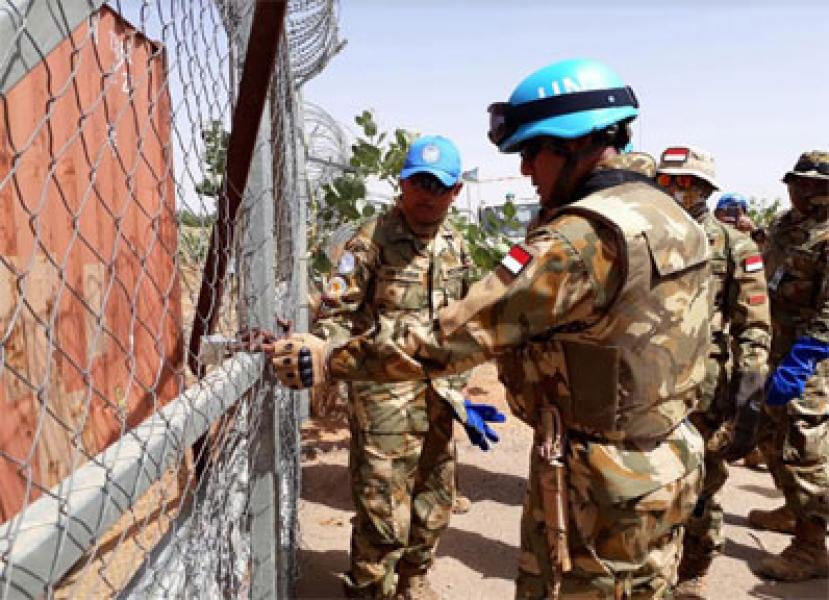 Observation Post  Pasukan Garuda di Darfur Barat