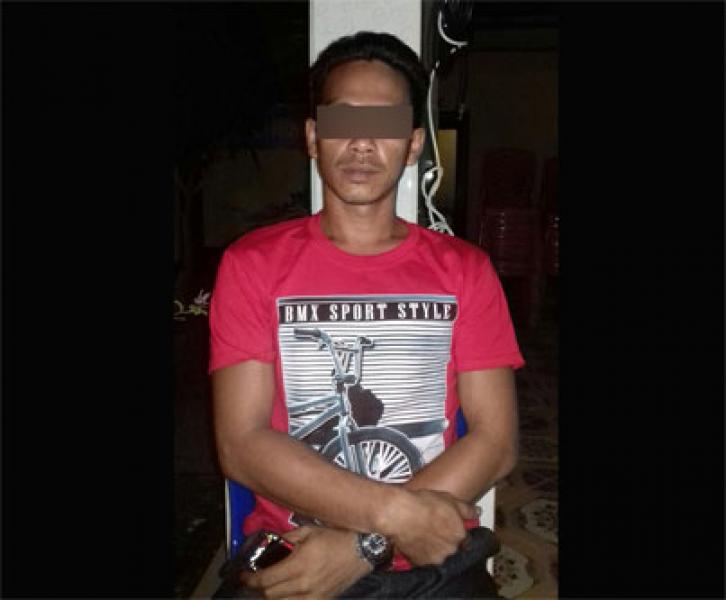 Oknum Honorer Satpol PP Rohil Kejar Rekan Kerja Pakai Parang