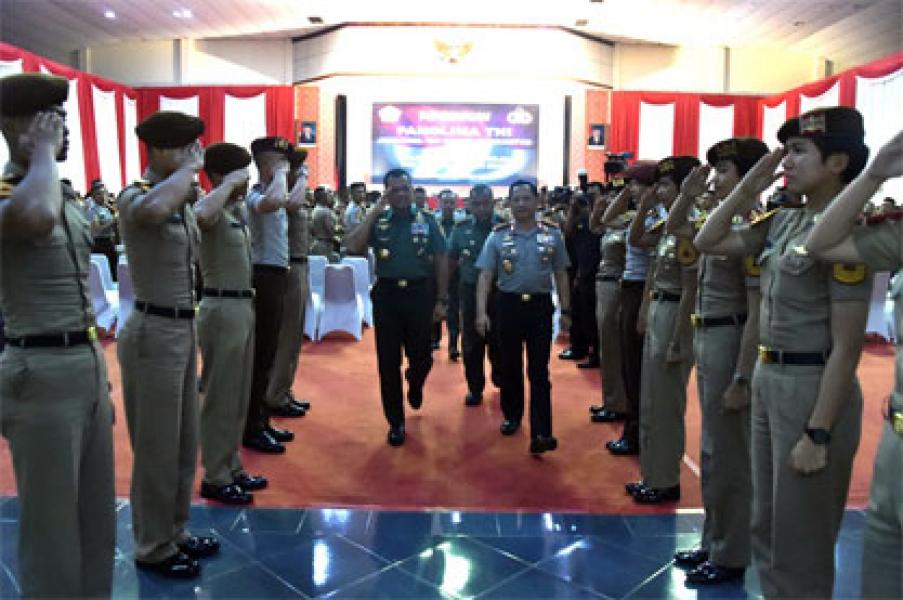 Panglima TNI : TNI-Polri Tonggak Keutuhan dan Kedaulatan Bangsa