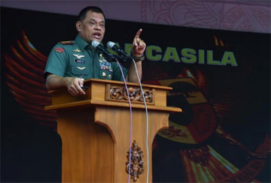 Panglima TNI: Jangan Ikuti Kelompok Yang Ingin Merubah Pancasila