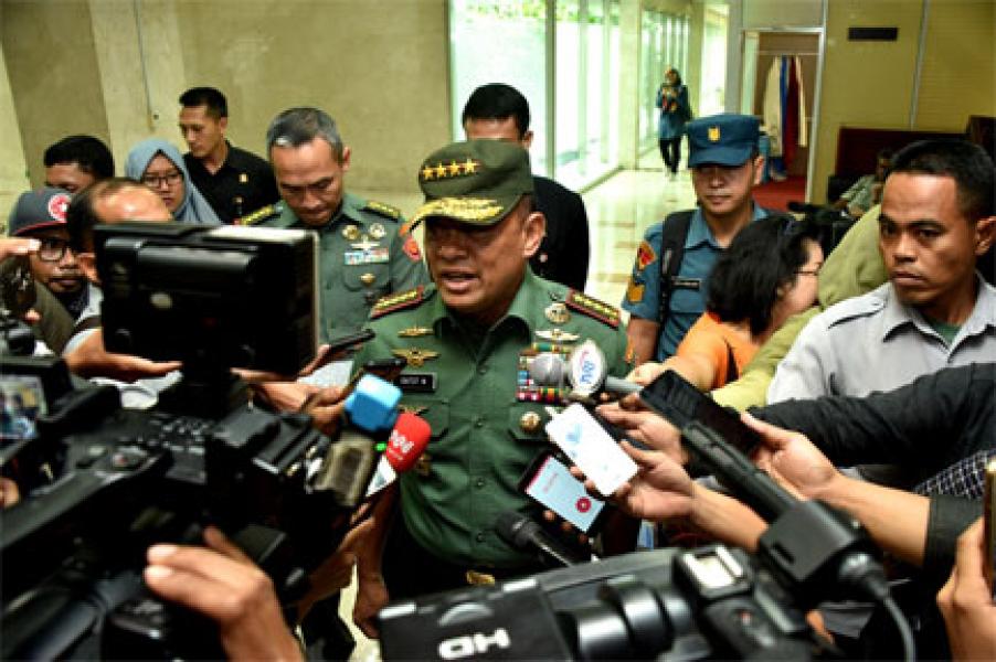 Panglima TNI: Pembangunan Satuan TNI di Lima Pulau Terluar Strategis Tetap Dilanjutkan  