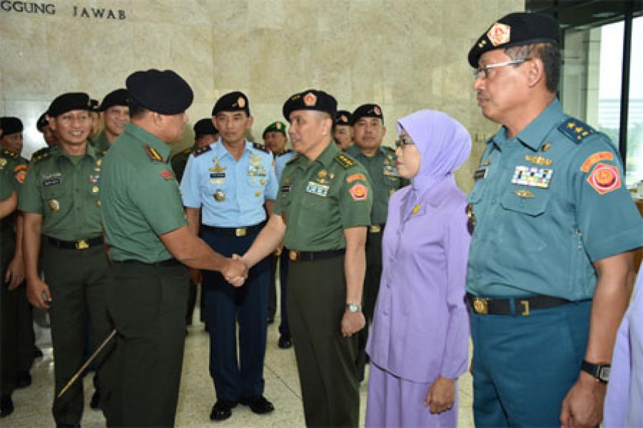 Panglima TNI: TNI Dukung Program Pembangunan Infrastruktur Pemerintah