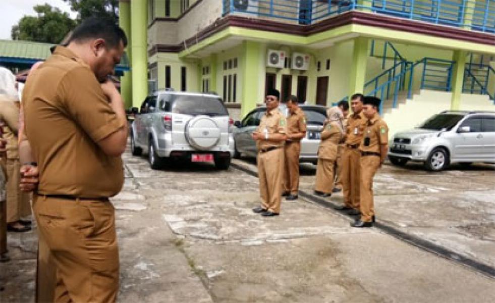 Pasca Lebaran, Plt Sekda Bengkalis Sidak 16 OPD