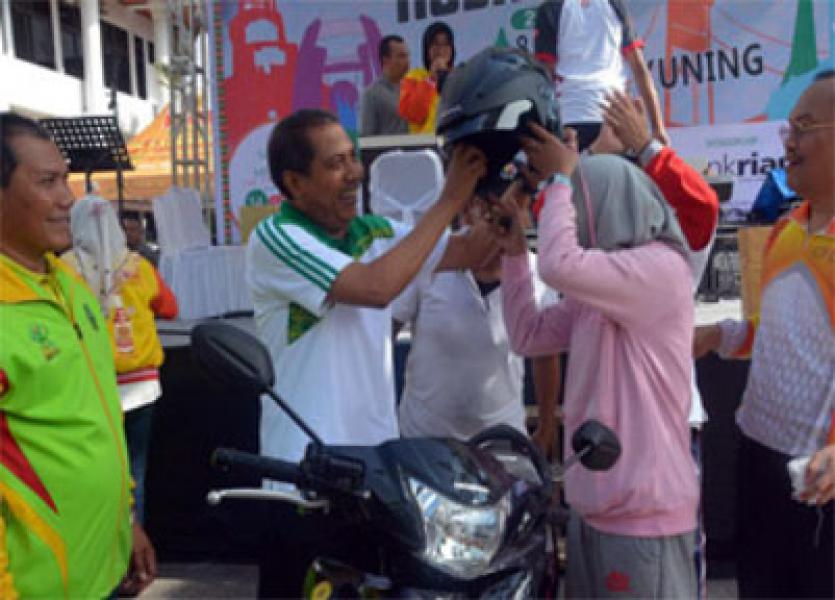 Pemkab Siak Dukung Gowes Pesona Nusantara