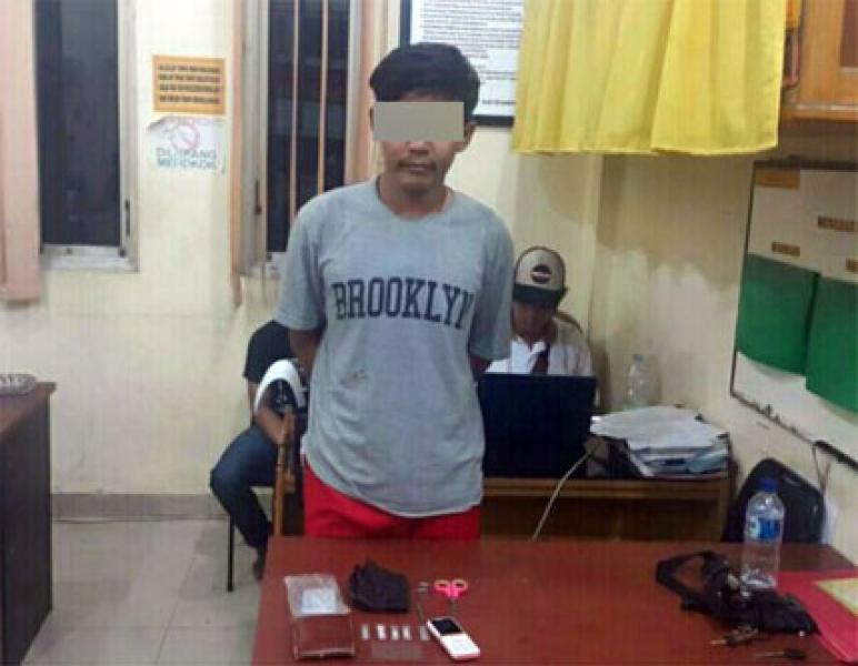 Polres Dumai Tangkap Pengedar Sabu Berumur 19 Tahun