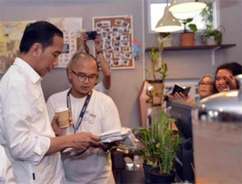 Presiden Puji Anak Muda Kembangkan Brand Lokal