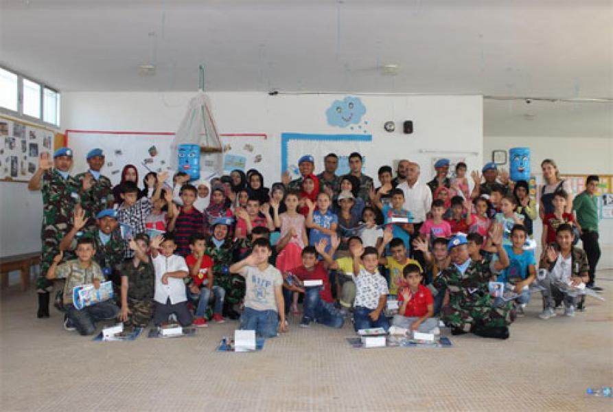 Satgas MCOU XXX-G/Unifil Melaksanakan Kunjungan Ke Sekolah 