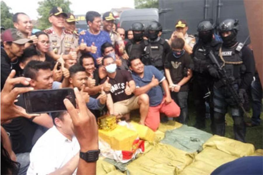 Selundupkan 1 Ton Sabu, 4 WNA Taiwan Ngaku Hanya Ingin Mancing