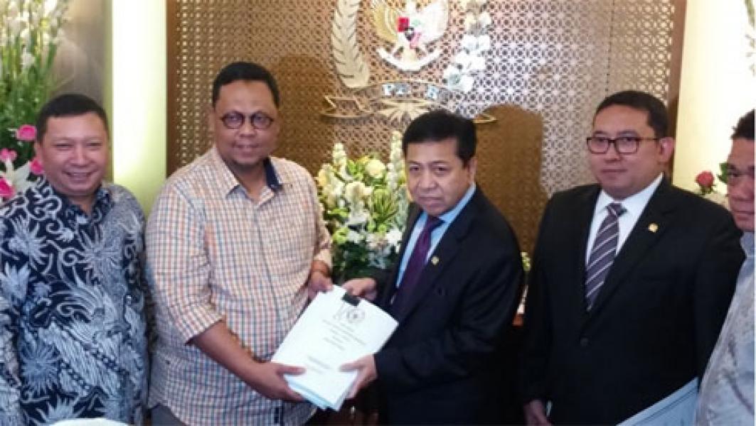 Temui Pimpinan, Pansus RUU Pemilu Laporkan Skenario Pengambilan Keputusan Lima Isu Krusial