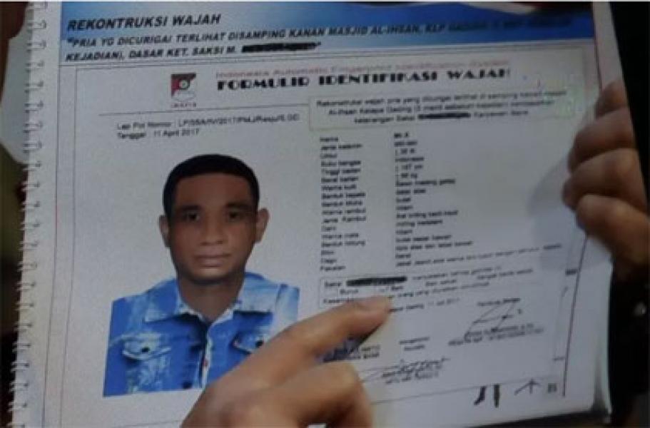Usai Bertemu Presiden Jokowi, Kapolri Rilis Foto Terduga Kuat Penyiram Novel